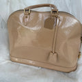 Louis Vuitton Alma GM Monogram Vernis Patent Leather Top Handle Bag