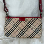 Burberry Blue Label Nova Check Crossbody Bag