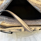 Salvatore Ferragamo Python Leather Satchel Bag