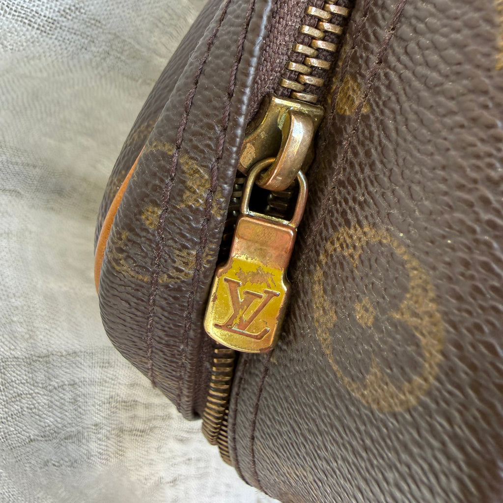 Louis Vuitton Reporter PM Monogram Crossbody Bag Vintage Double Zip