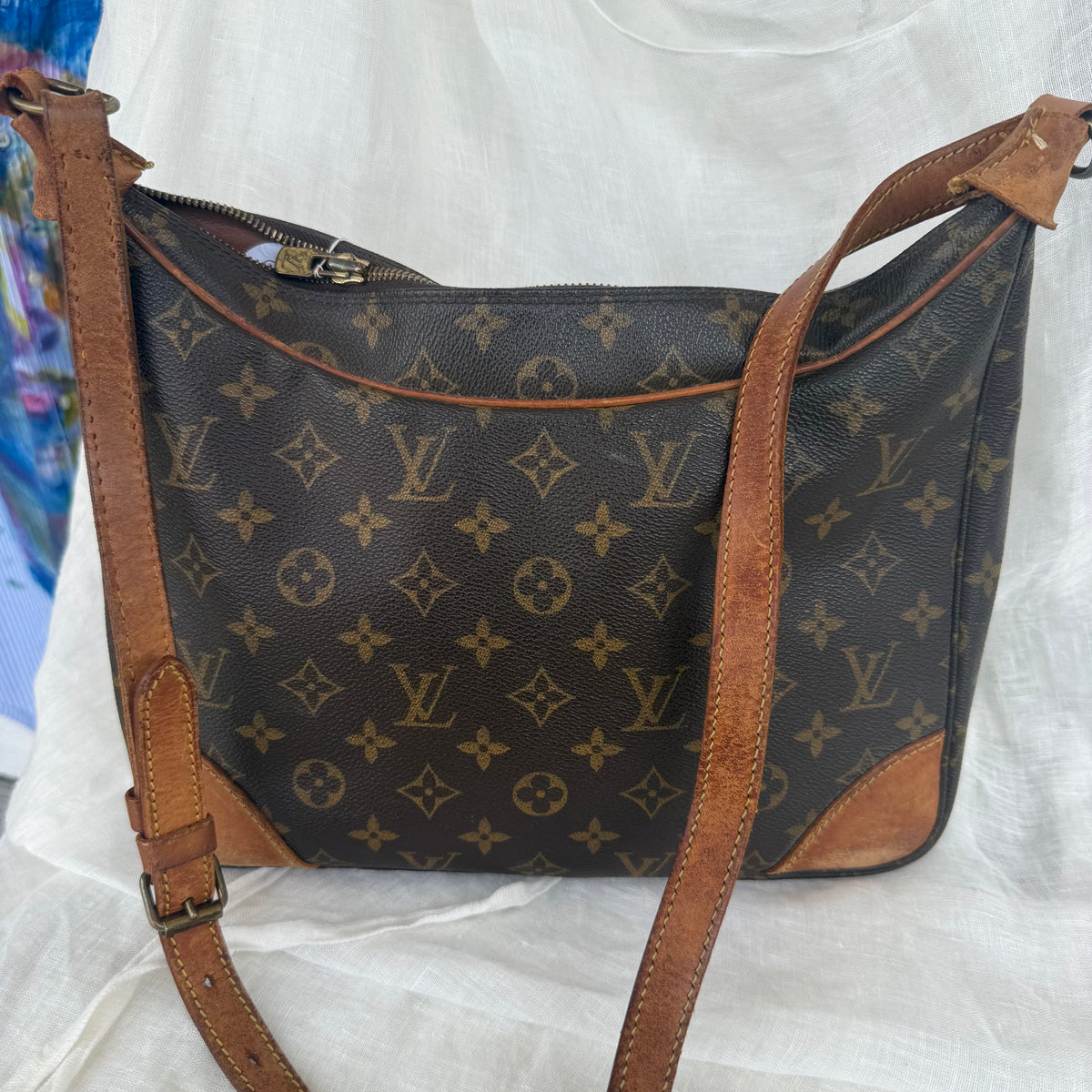 Louis Vuitton Monogram Boulogne Shoulder Bag