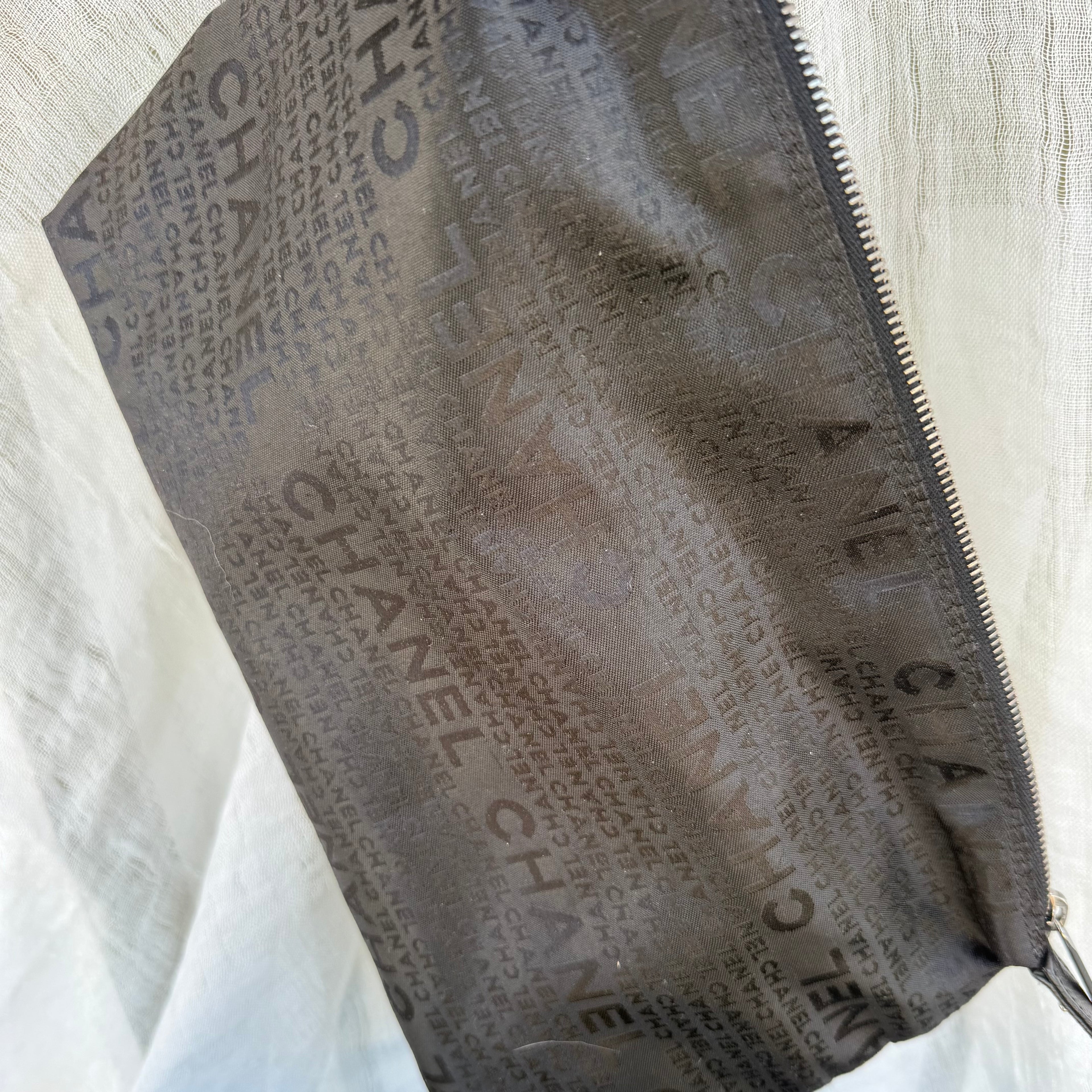 Chanel Executive Caviar Leather Tote Black Turn Lock Shoulder Bag