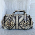 Salvatore Ferragamo Python Leather Satchel Bag