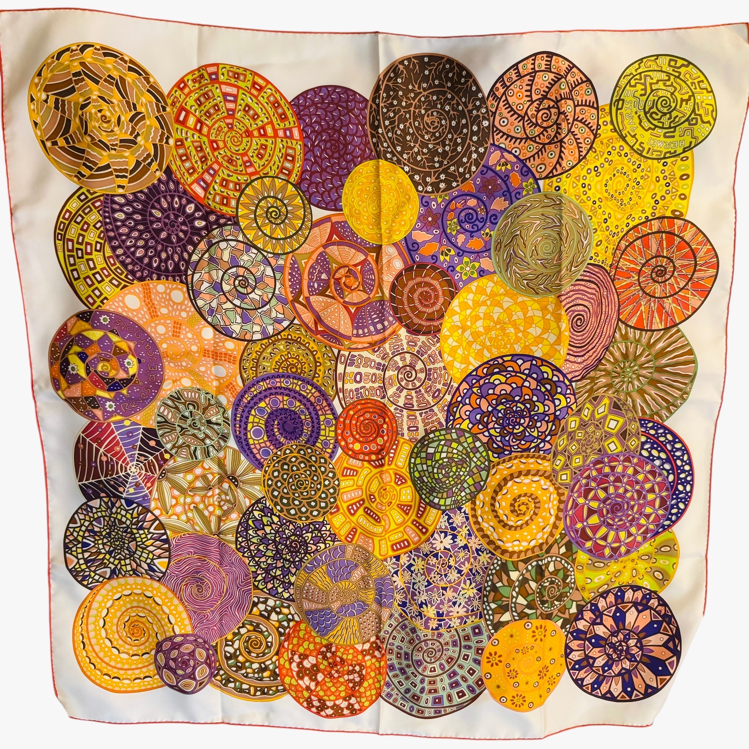 Hermès Abstract Silk Scarf New in Box