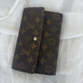 Vintage Louis Vuitton Monogram Tall Trifold Wallet