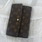 Vintage Louis Vuitton Monogram Tall Trifold Wallet