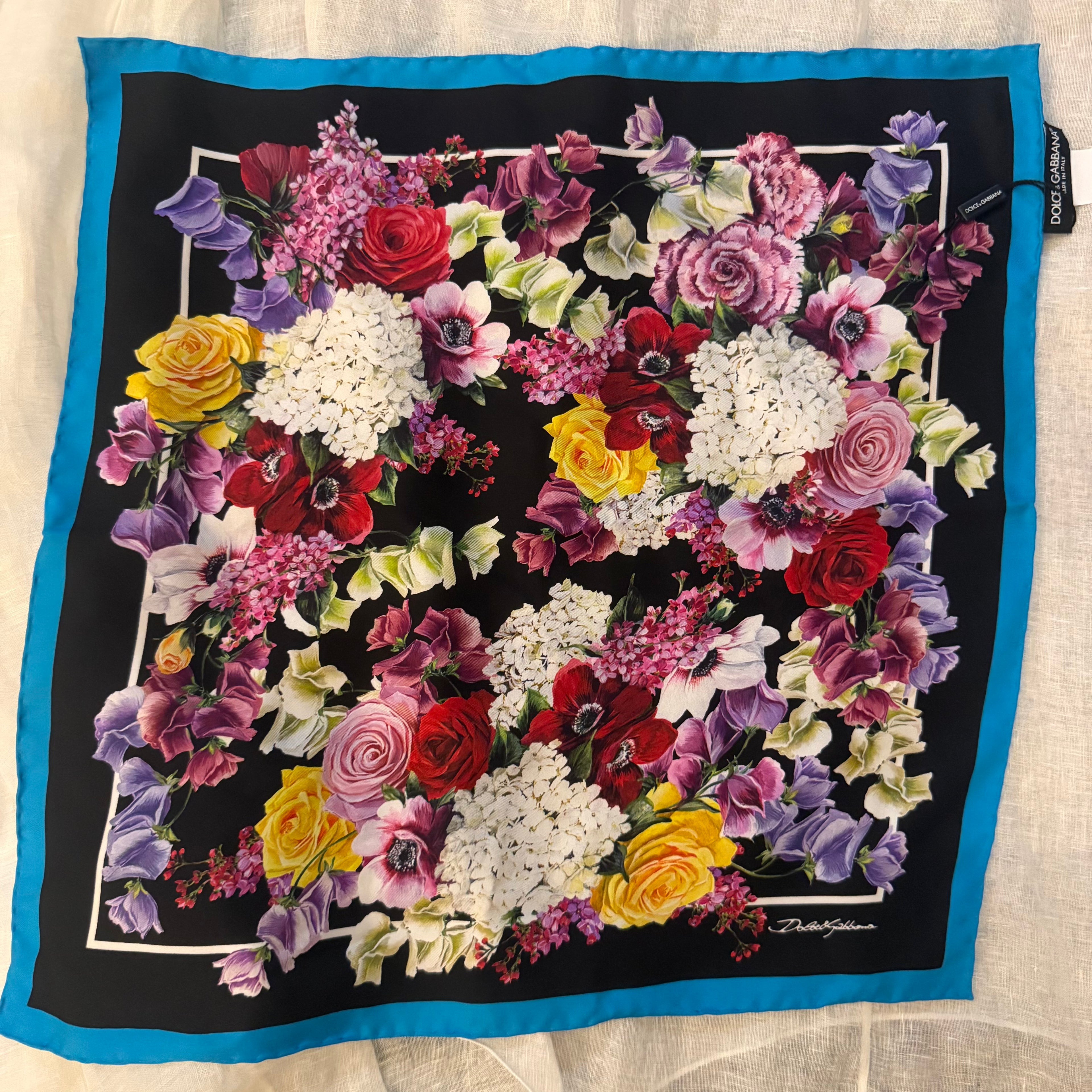 Dolce & Gabbana Floral Silk
