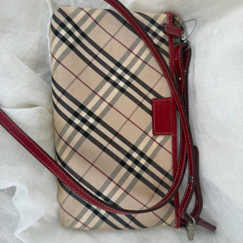 Burberry Blue Label Nova Check Crossbody Bag