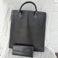 Louis Vuitton Epi Leather Tall Tote and Wallet Bundle