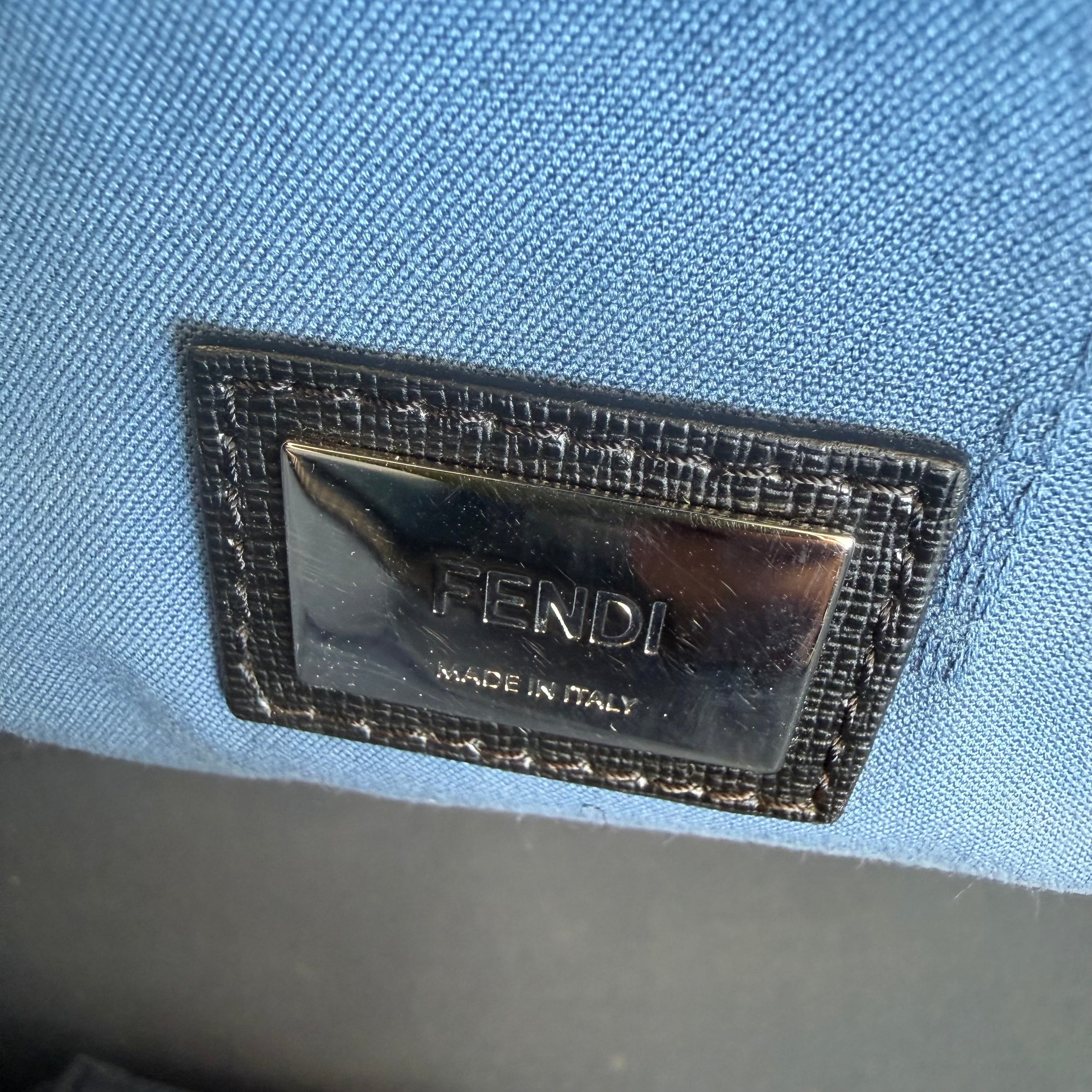 Fendi Black Monster Eyes Tote Bag – Made in Italy