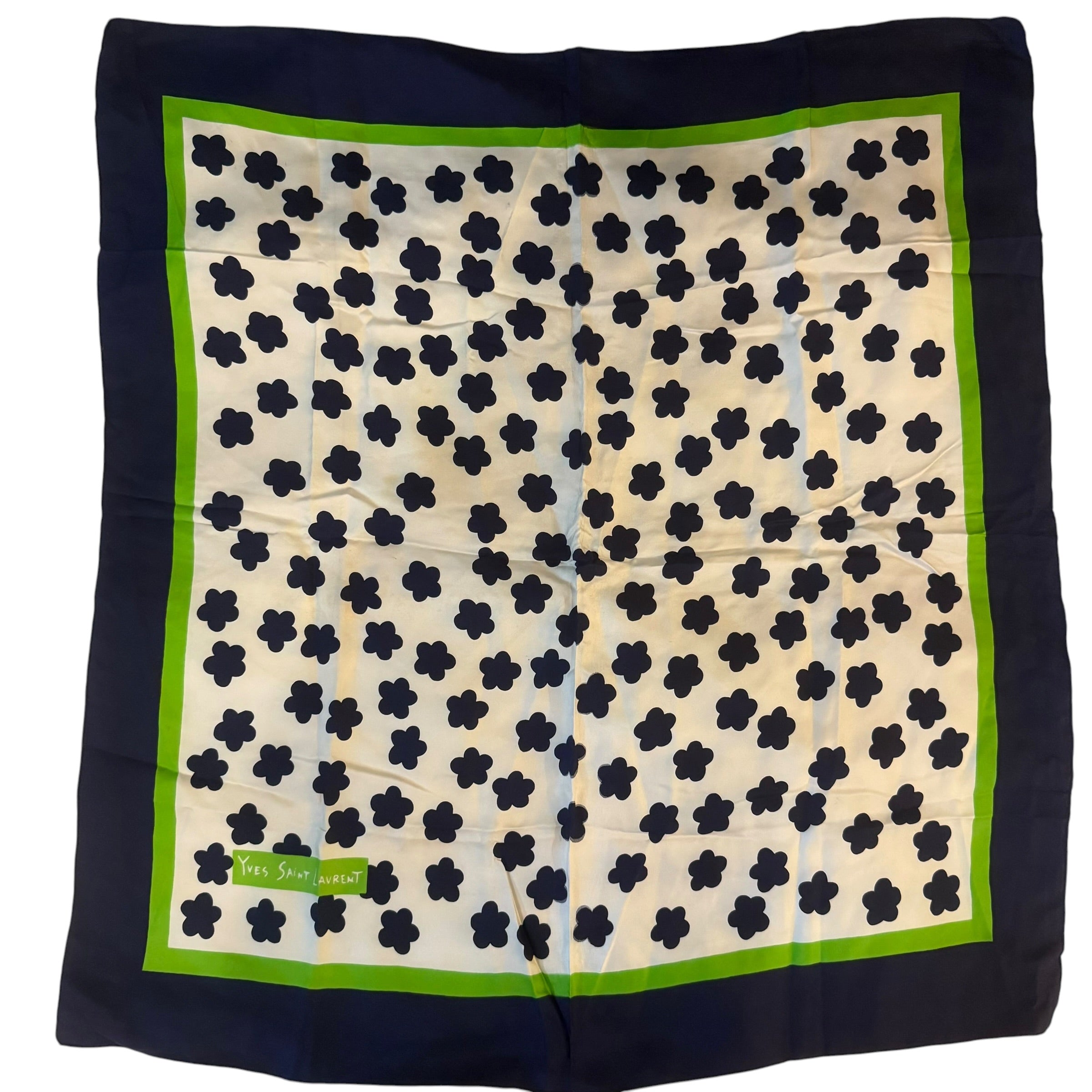 Yves Saint Laurent Floral Scarf