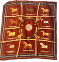 Hermès Couvertures et Tenues de Jour Silk Scarf