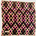 Yves Saint Laurent Geometric Silk Scarf