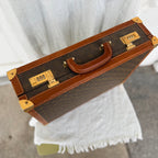 Louis Vuitton Vintage Monogram Attache Briefcase Hard Case Business Case